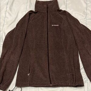 Columbia Gray Fleece Jacket